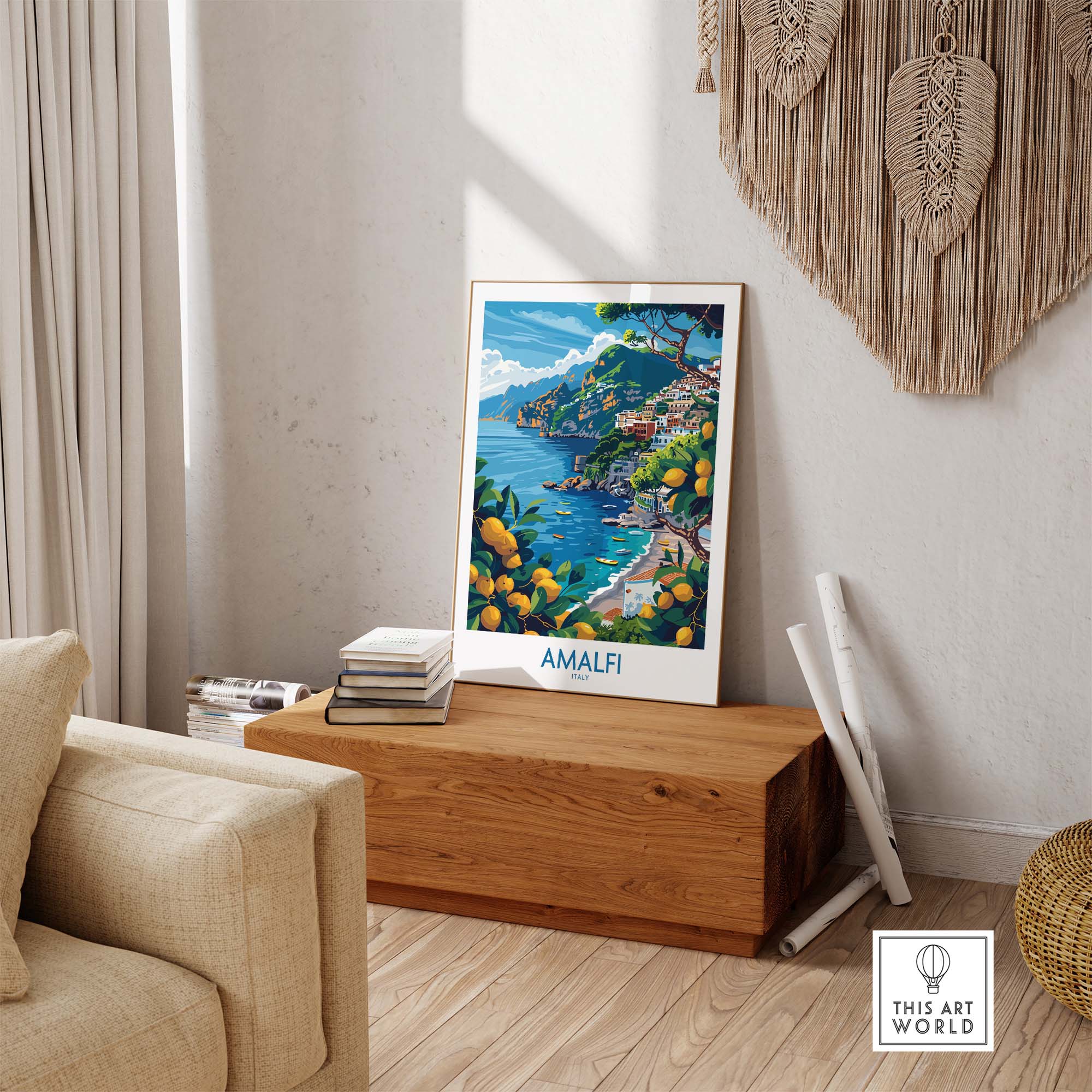 Amalfi Poster Print