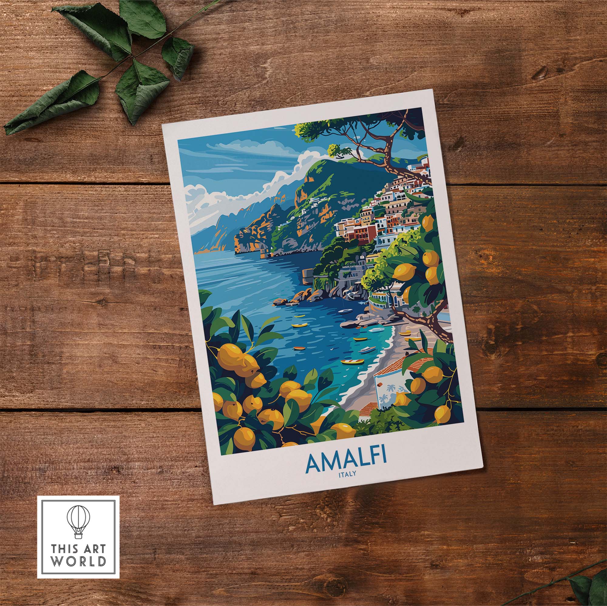 Amalfi Poster Print