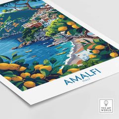 Amalfi Poster Print