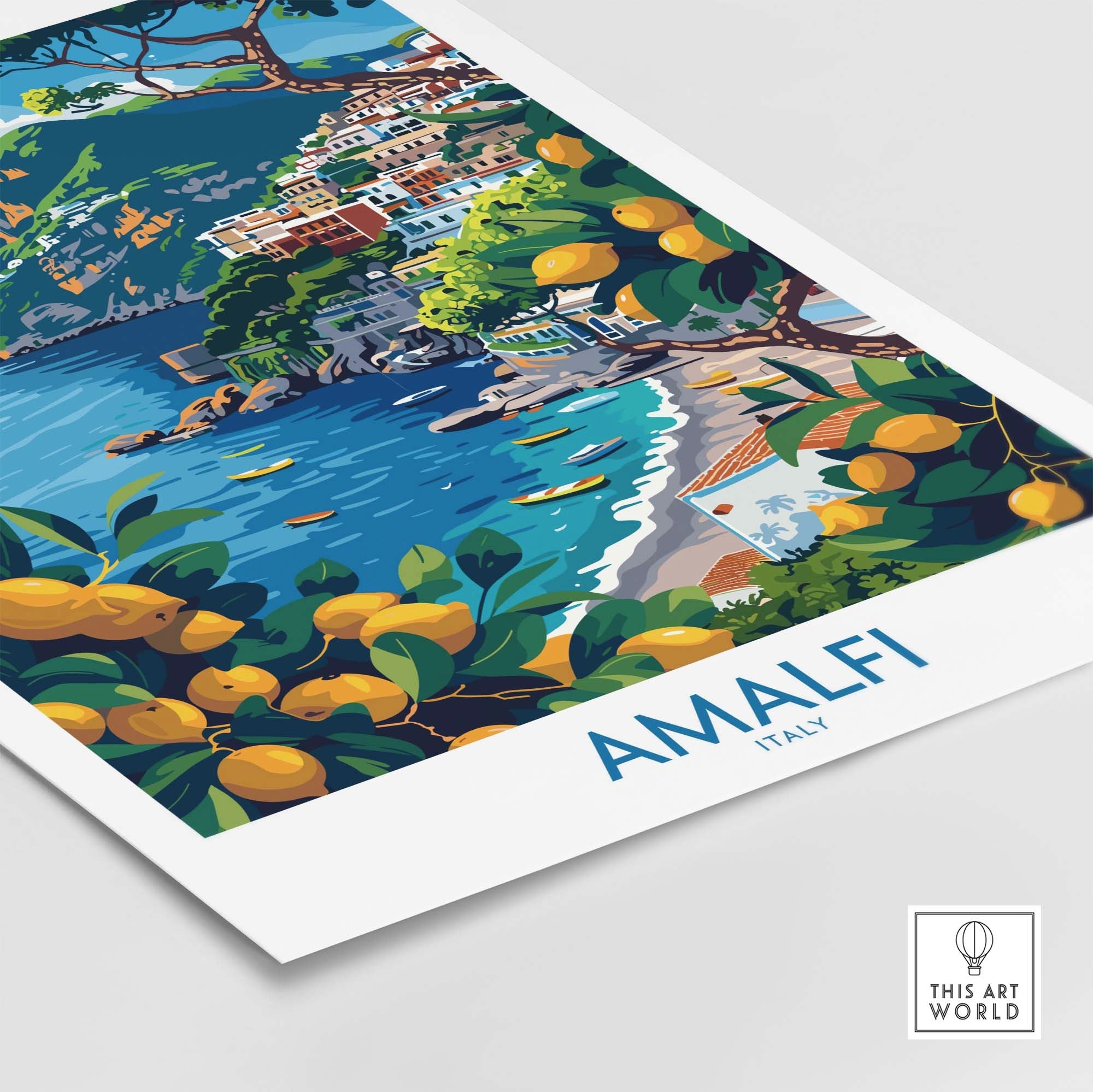 Amalfi Poster Print