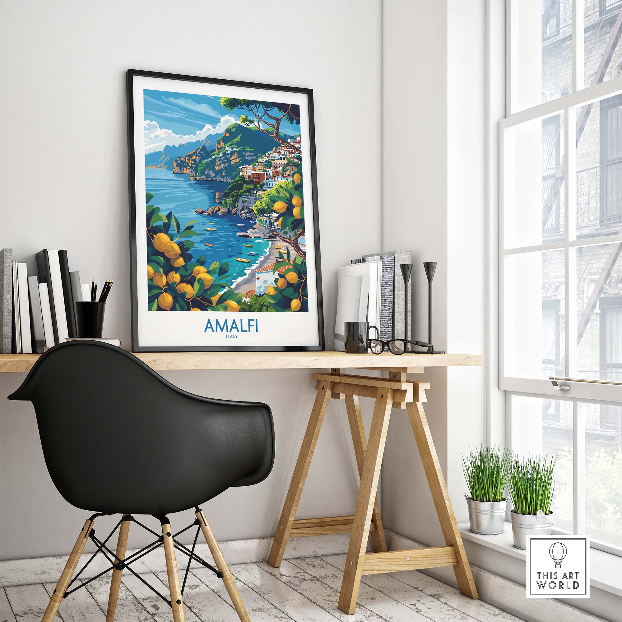 Amalfi Poster Print