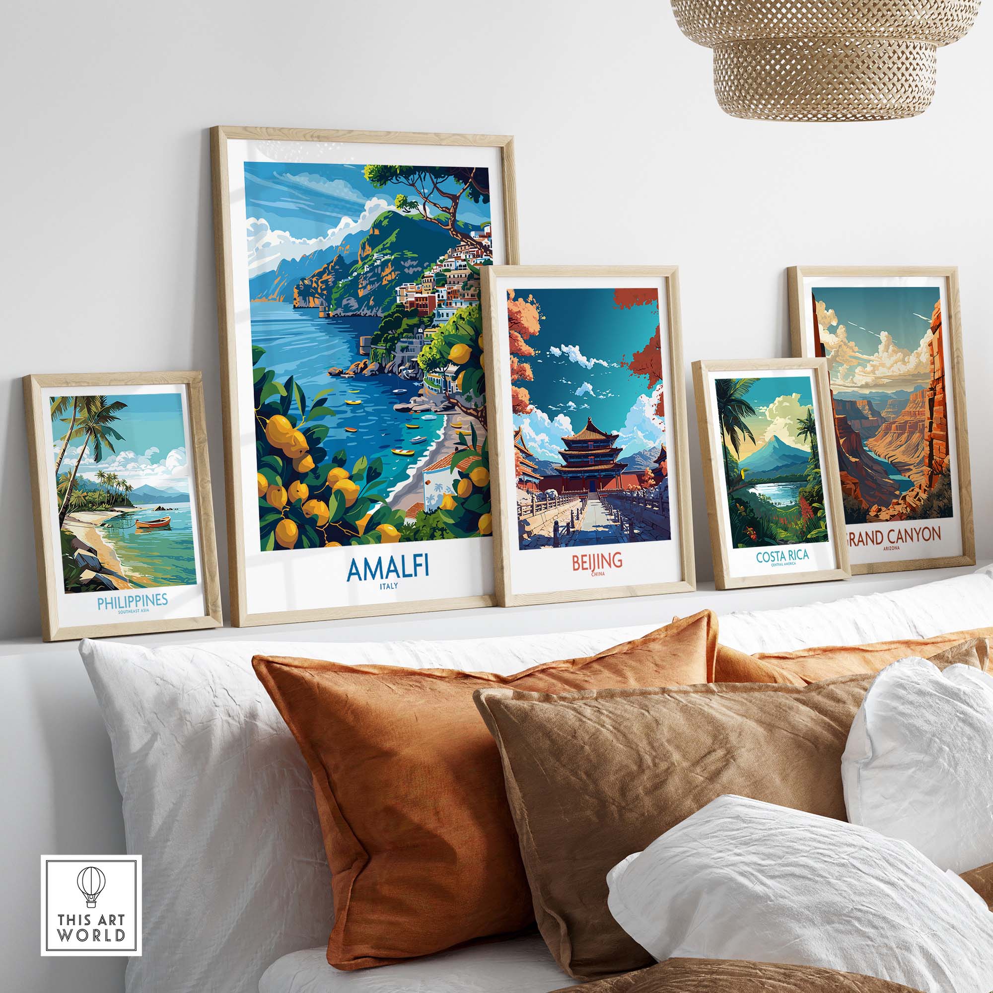 Amalfi Poster Print