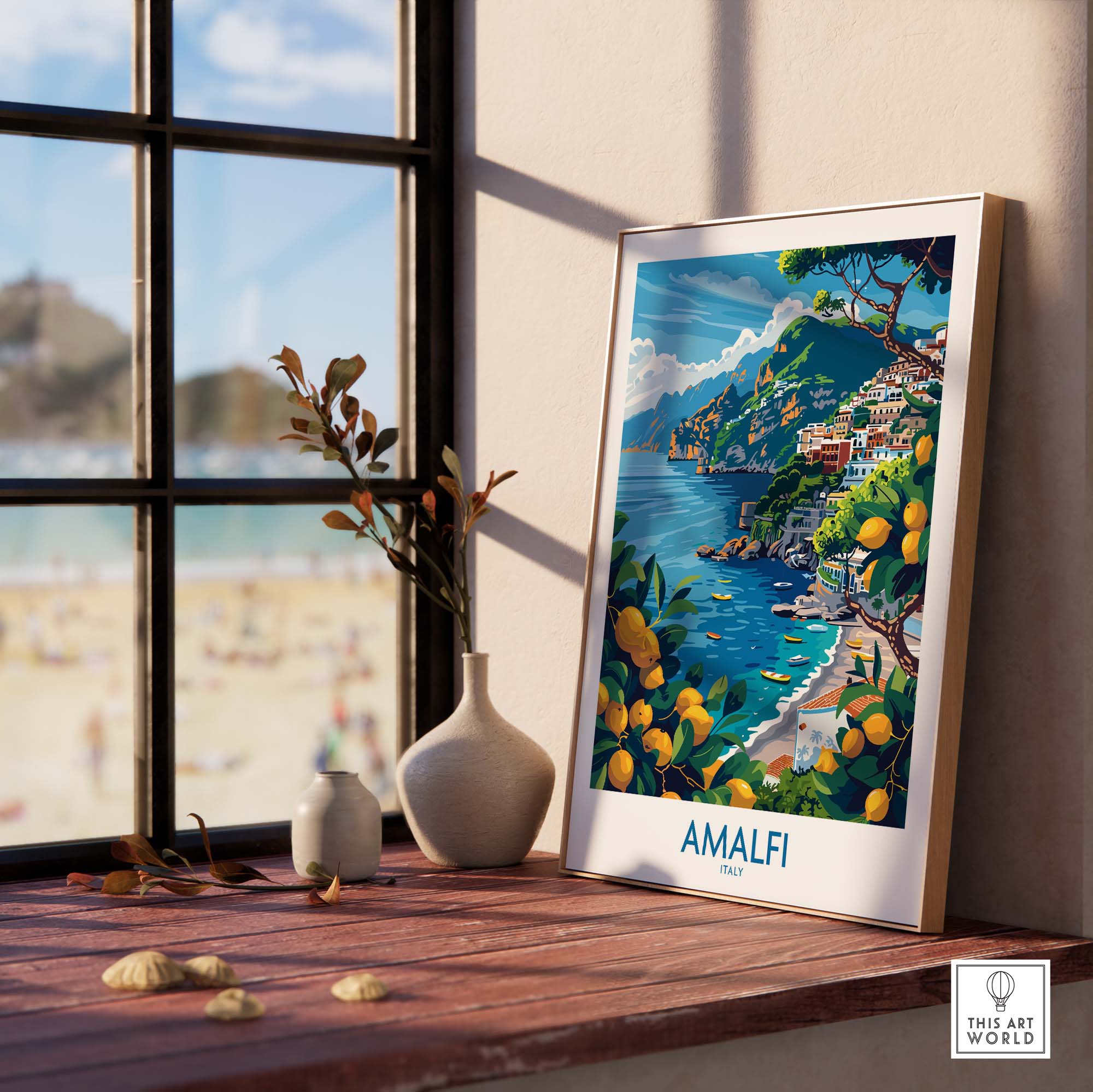 Amalfi Poster Print
