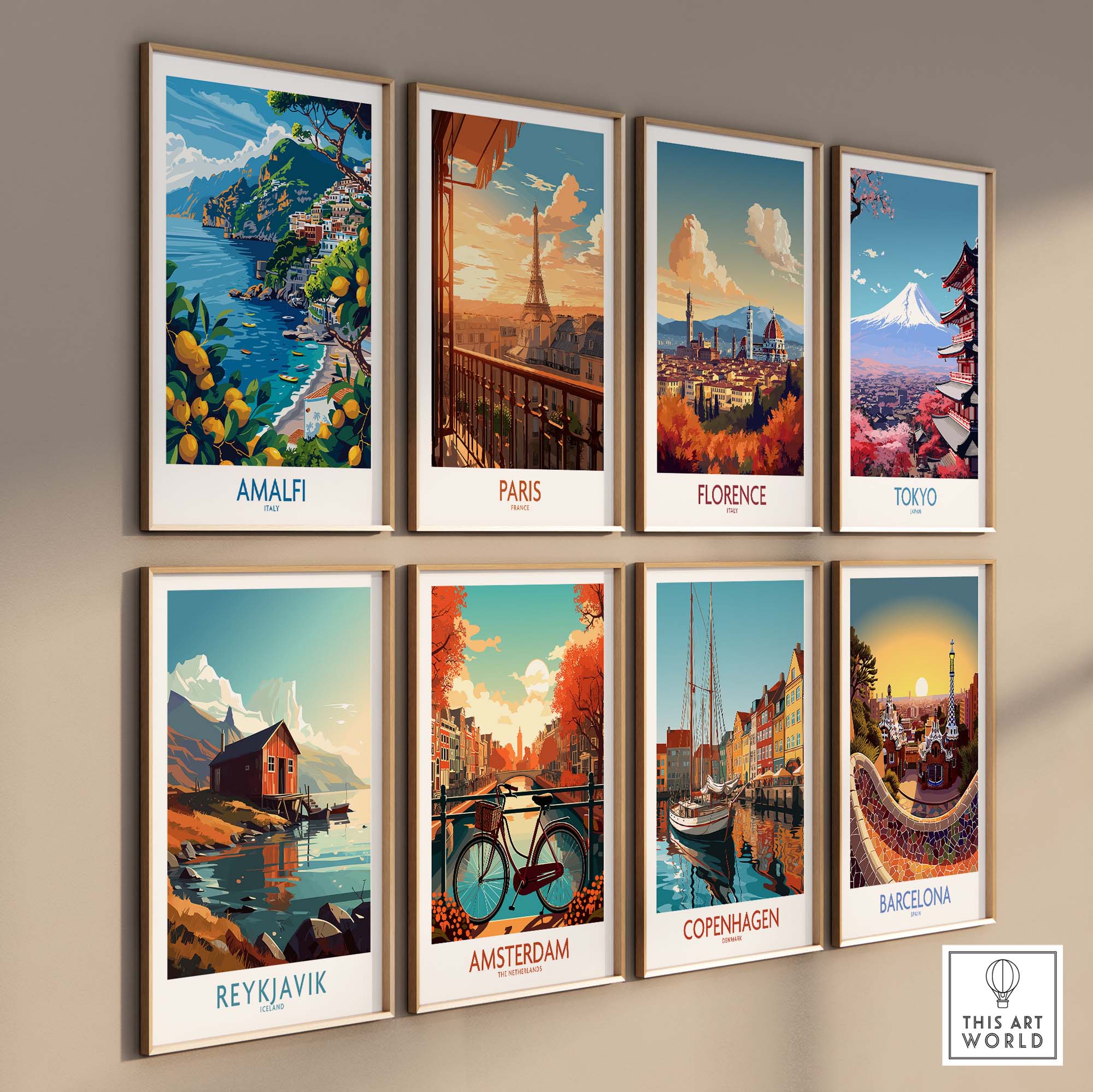 Amalfi Poster Print