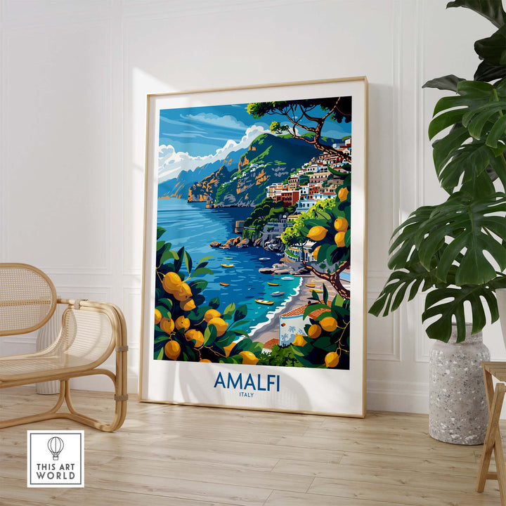Amalfi Poster Print