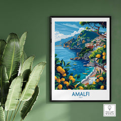 Amalfi Poster Print