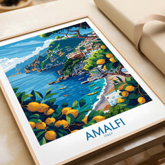Amalfi Poster Print