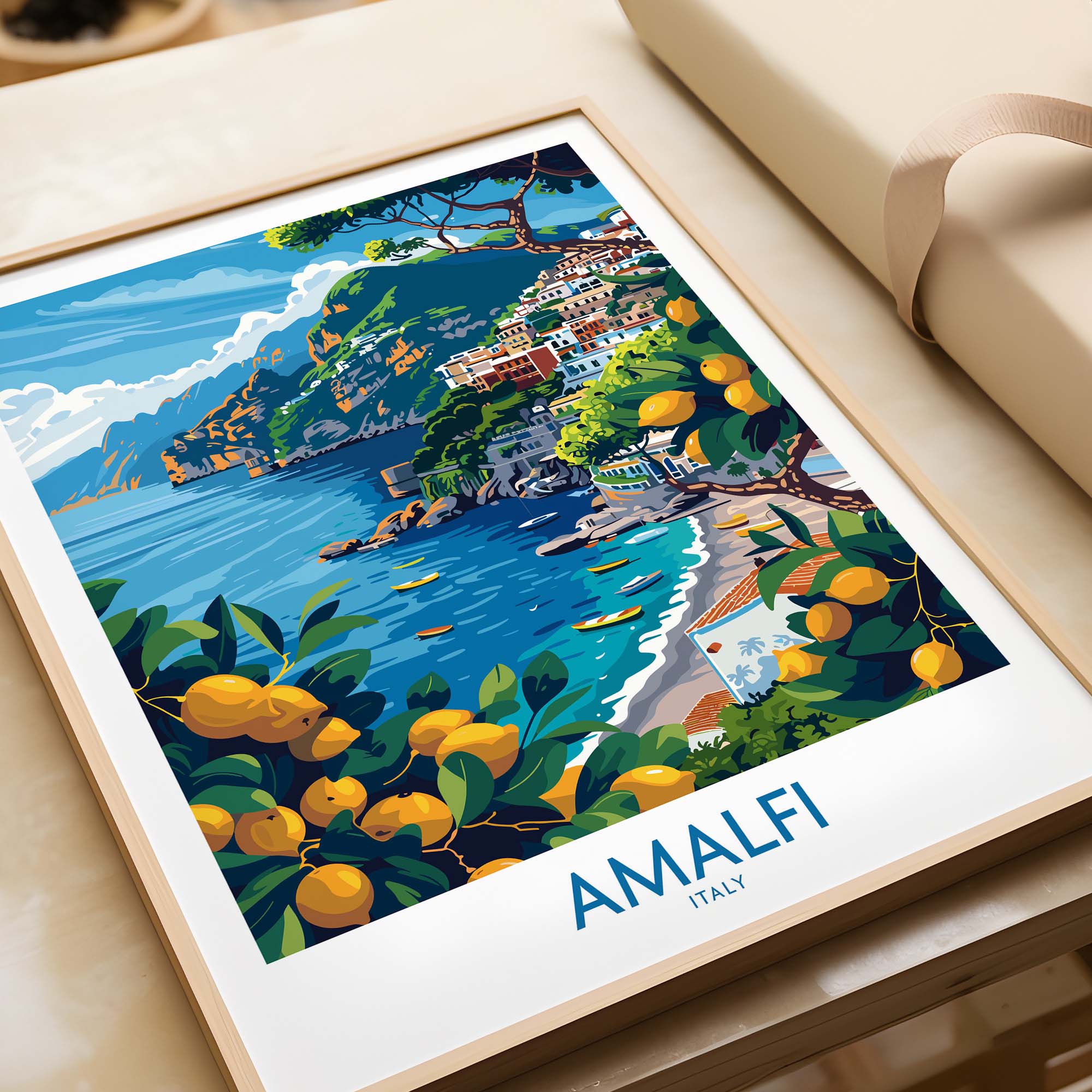 Amalfi Poster Print