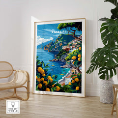Amalfi Print Italy