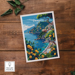 Amalfi Print Italy