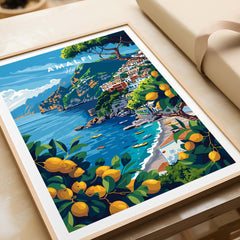 Amalfi Print Italy