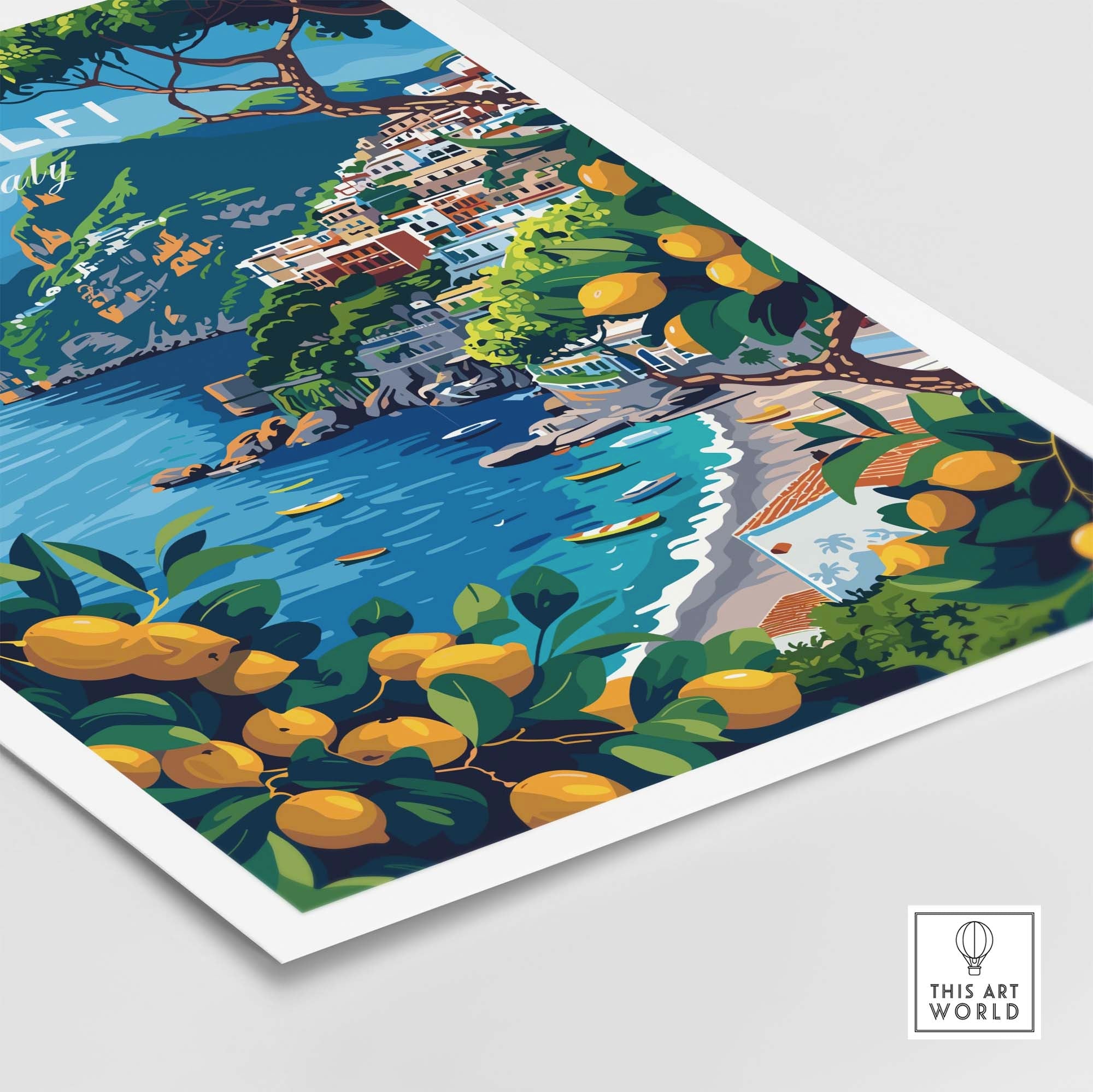 Amalfi Print Italy