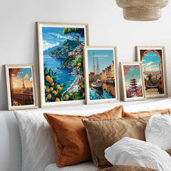 Amalfi Print Italy