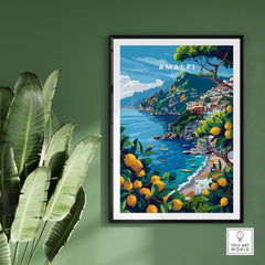 Amalfi Print Italy
