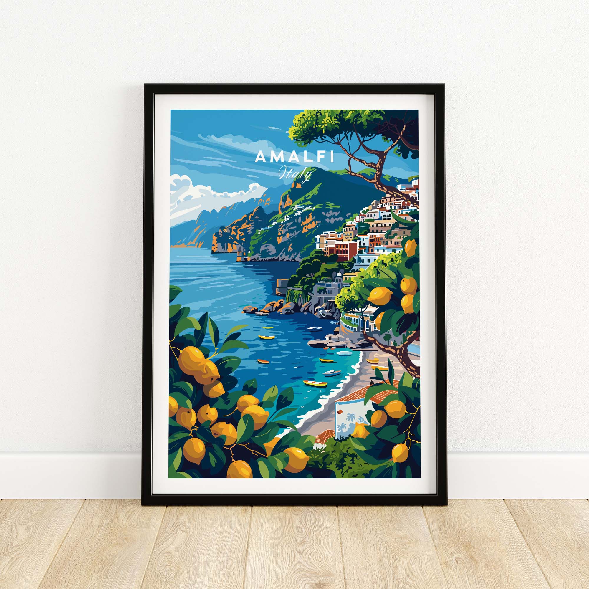 Amalfi Print Italy