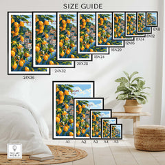 Amalfi Travel Print