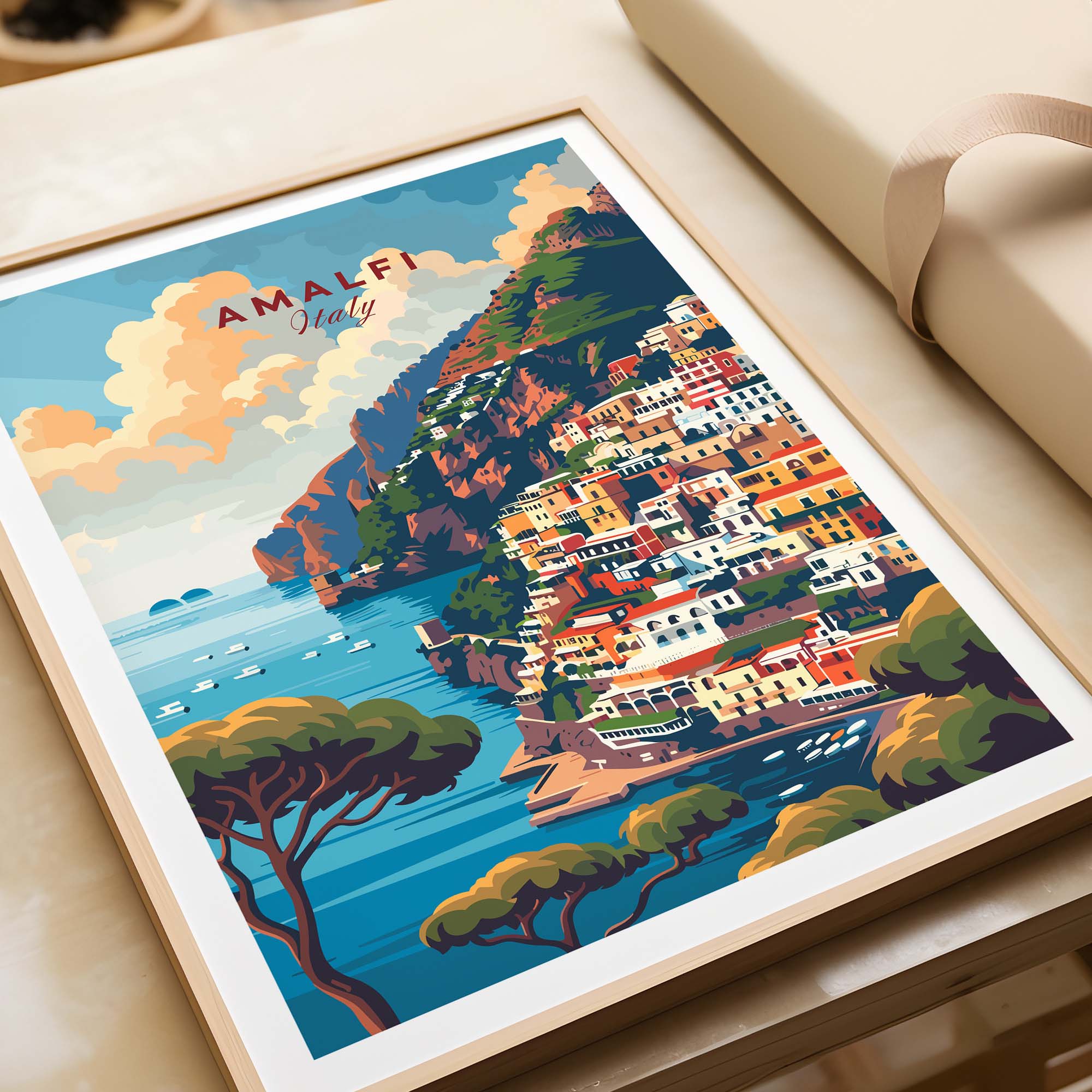 Amalfi Wall Art