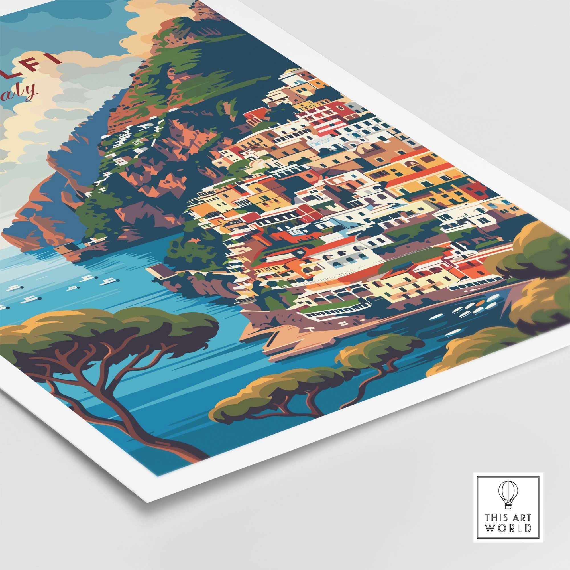 Amalfi Wall Art