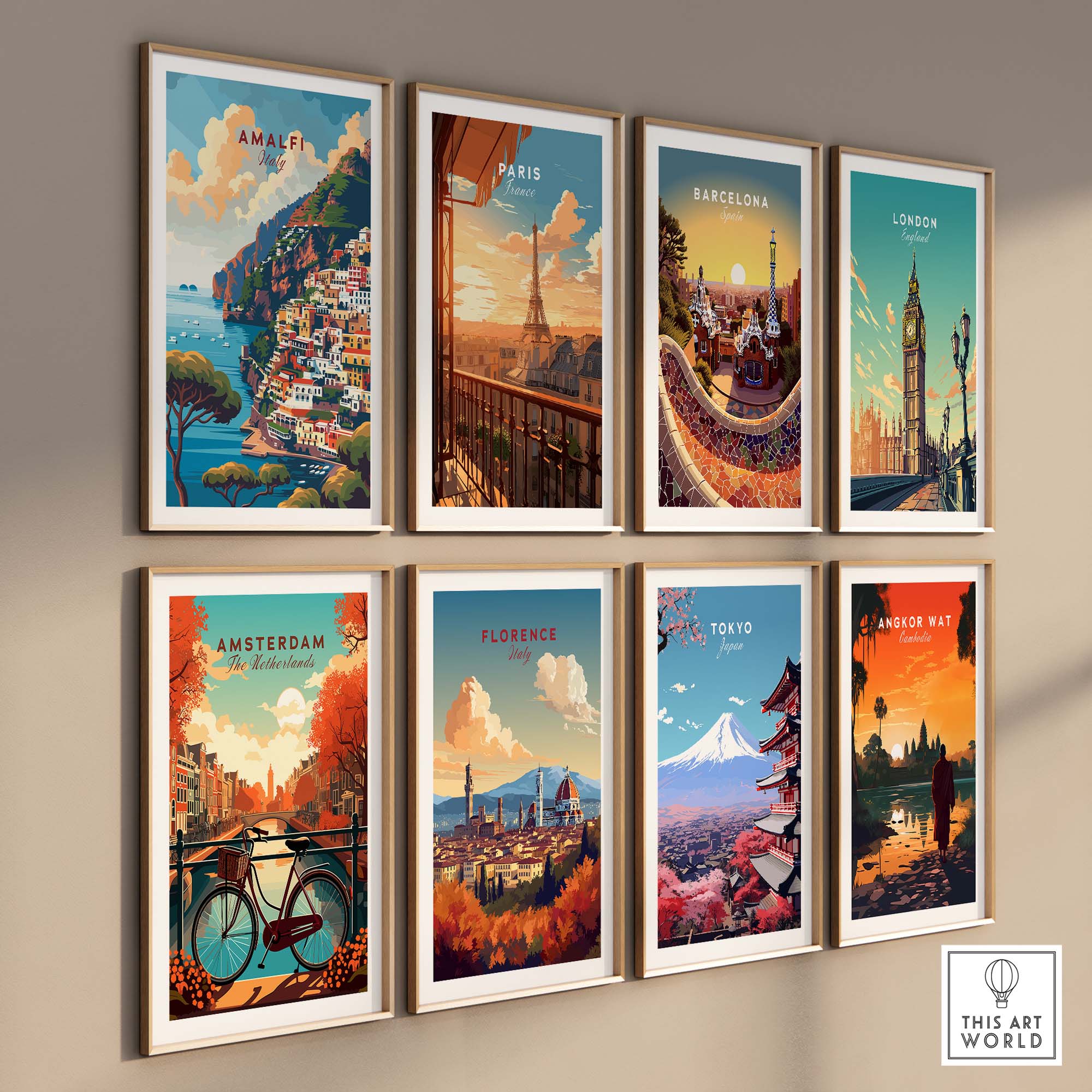 Amalfi Wall Art