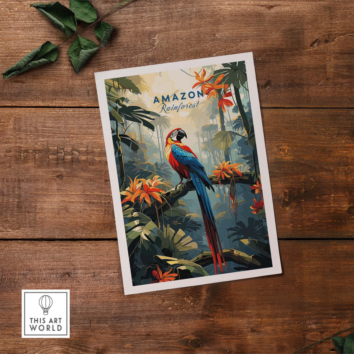 Amazon Rainforest Poster part of our best collection or travel posters and prints - This Art World