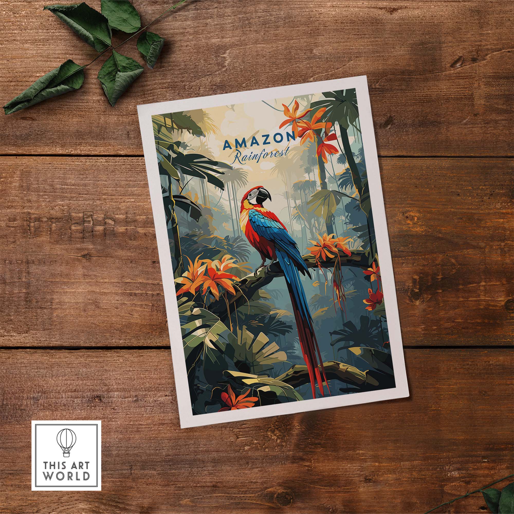 Amazon Rainforest Poster part of our best collection or travel posters and prints - This Art World