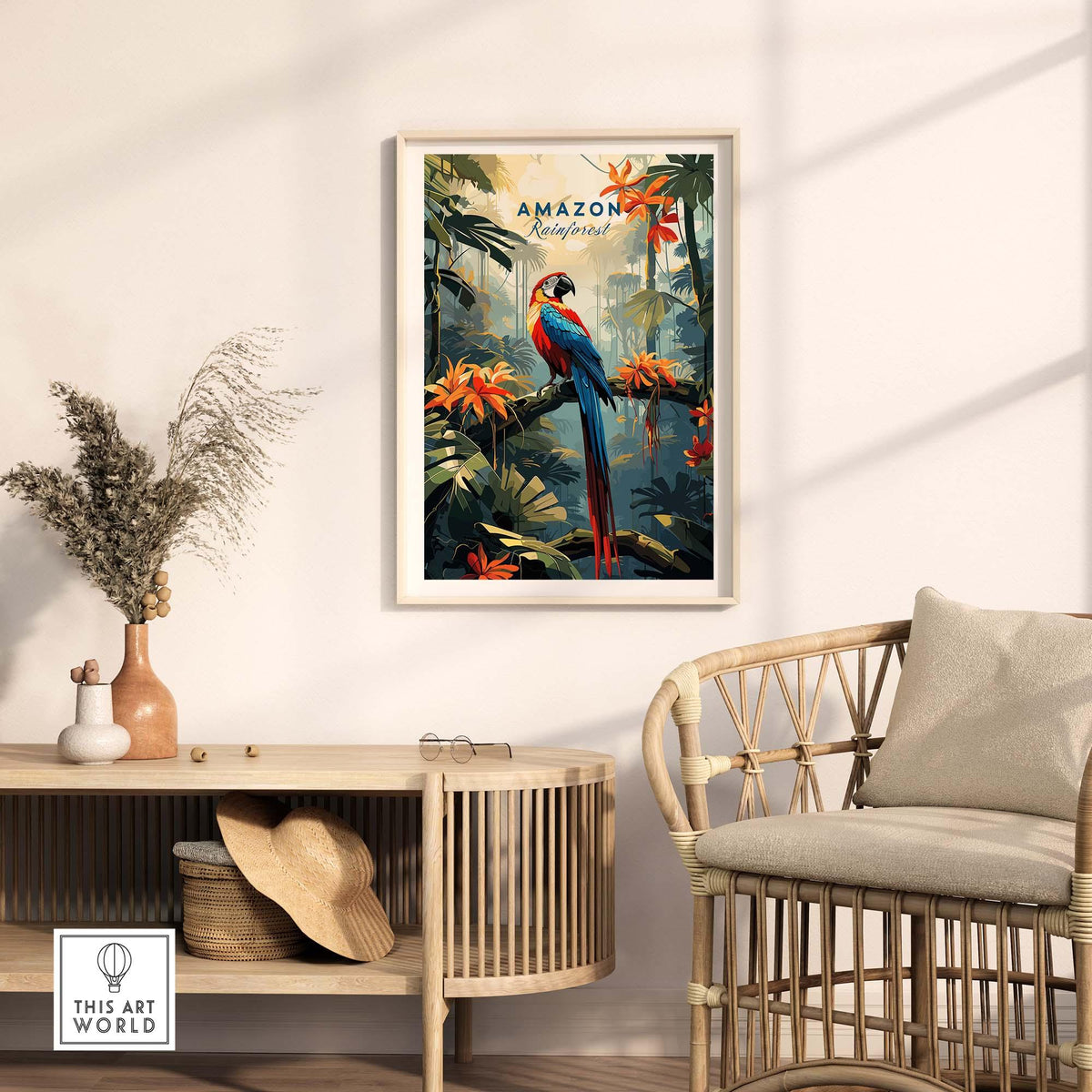 Amazon Rainforest Poster part of our best collection or travel posters and prints - This Art World
