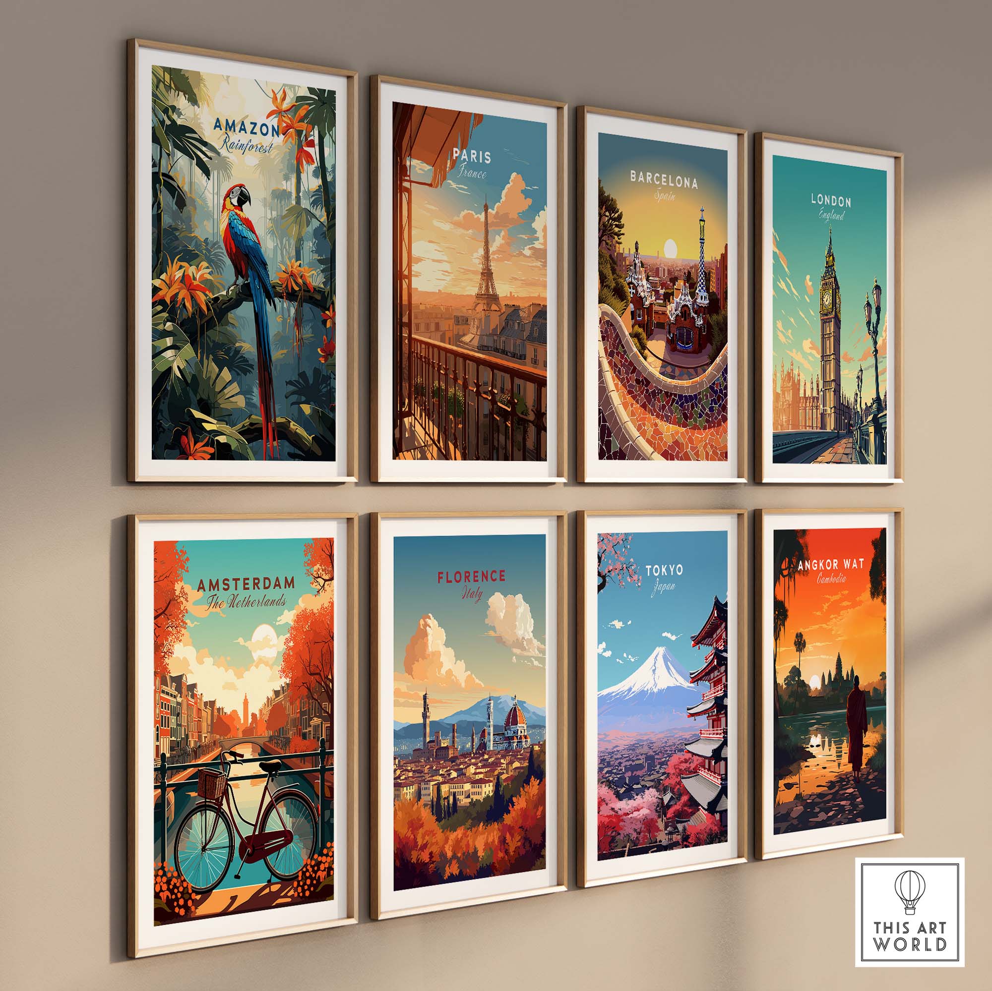 Amazon Rainforest Poster part of our best collection or travel posters and prints - This Art World