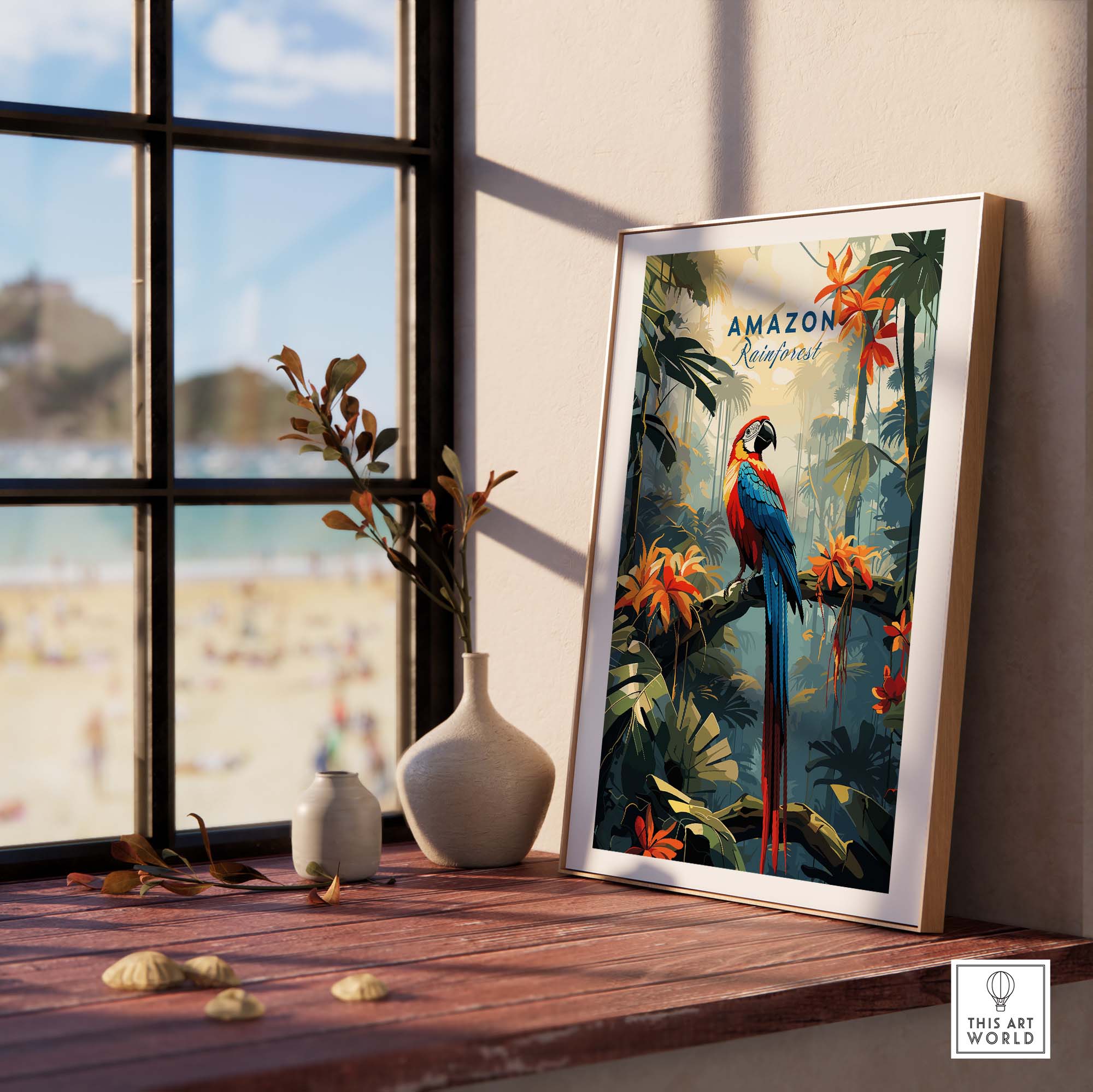 Amazon Rainforest Poster part of our best collection or travel posters and prints - This Art World