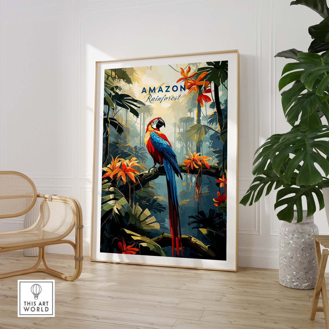 Amazon Rainforest Poster part of our best collection or travel posters and prints - This Art World
