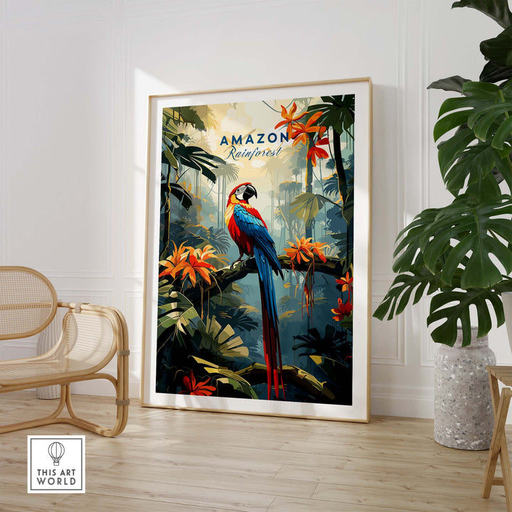 Amazon Rainforest Poster part of our best collection or travel posters and prints - This Art World