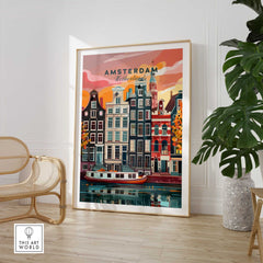 Amsterdam Art Print-This Art World