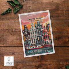 Amsterdam Art Print-This Art World