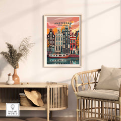 Amsterdam Art Print-This Art World