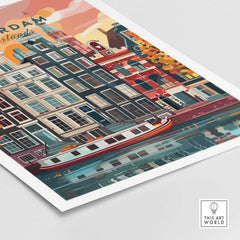 Amsterdam Art Print-This Art World