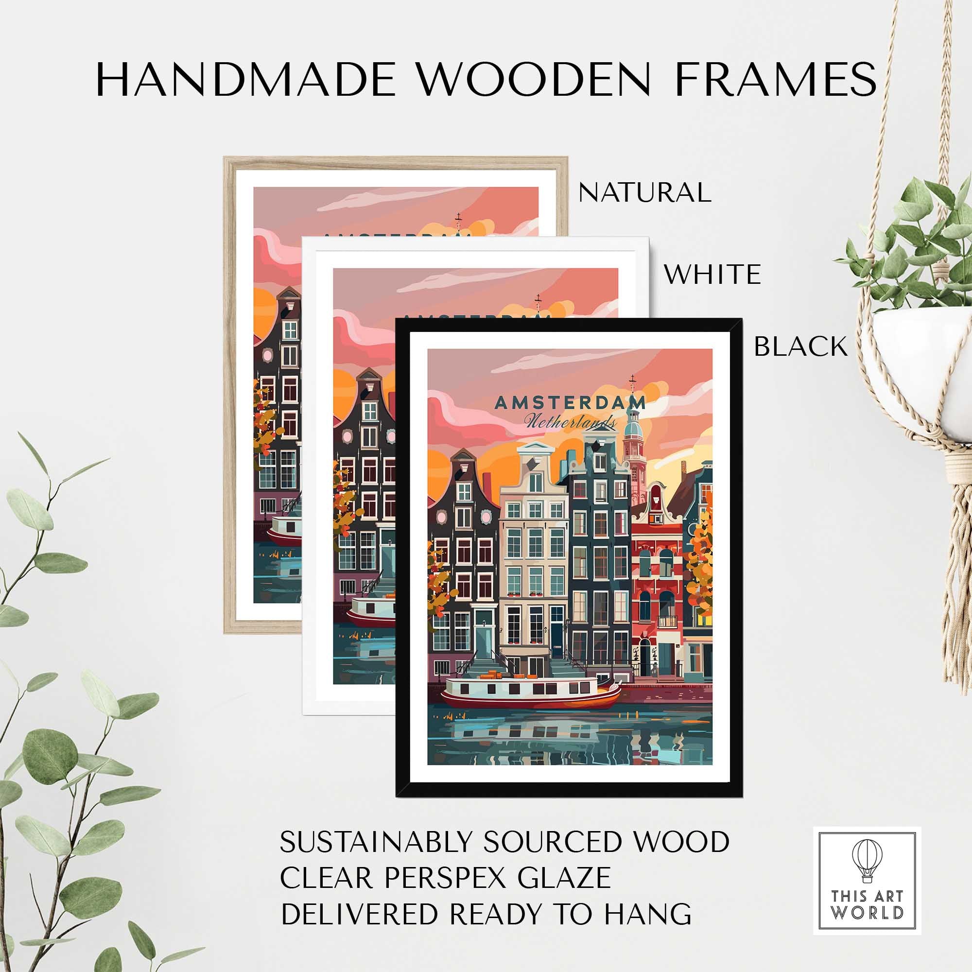 Amsterdam Art Print-This Art World