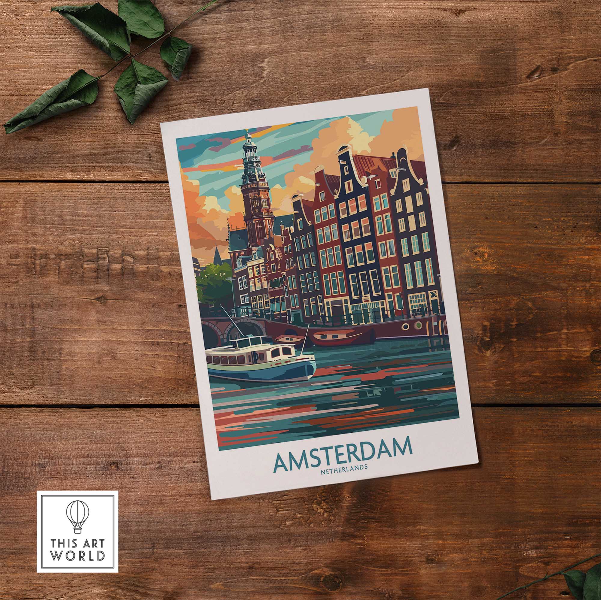 Amsterdam Netherlands Wall Art-This Art World