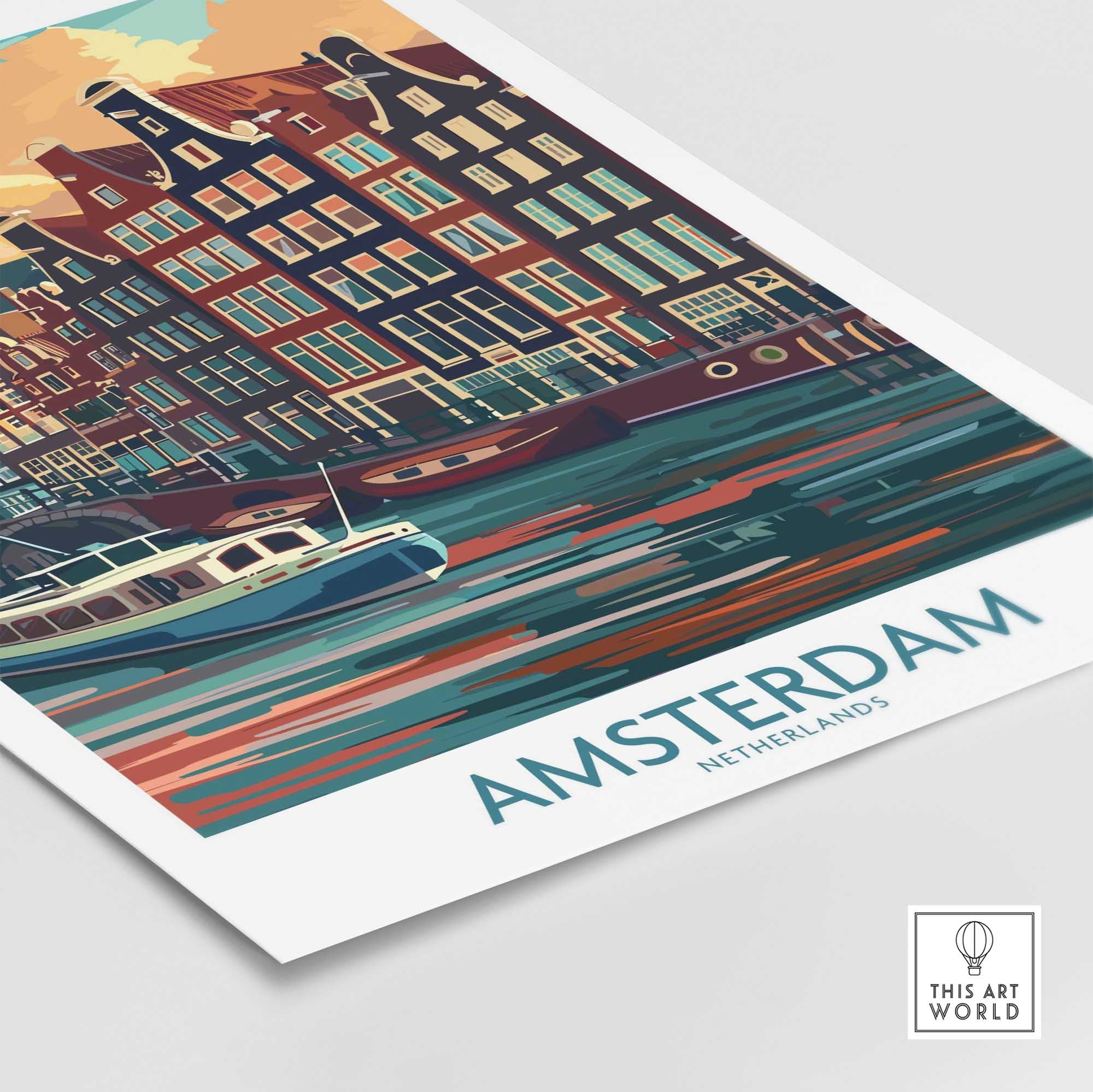 Amsterdam Netherlands Wall Art-This Art World