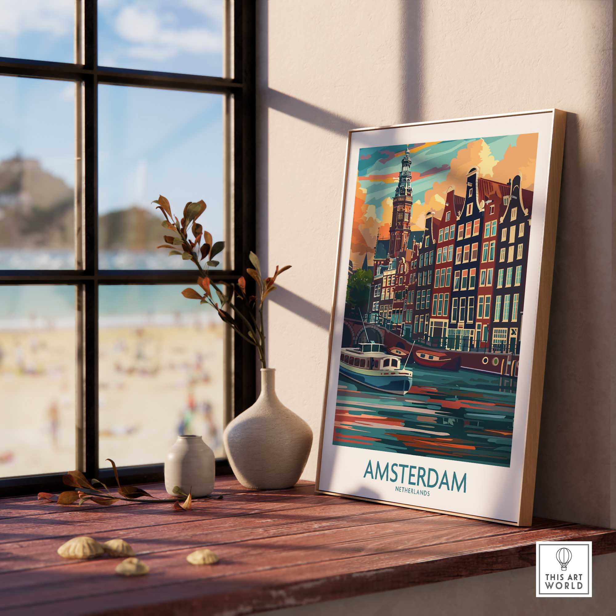 Amsterdam Netherlands Wall Art-This Art World