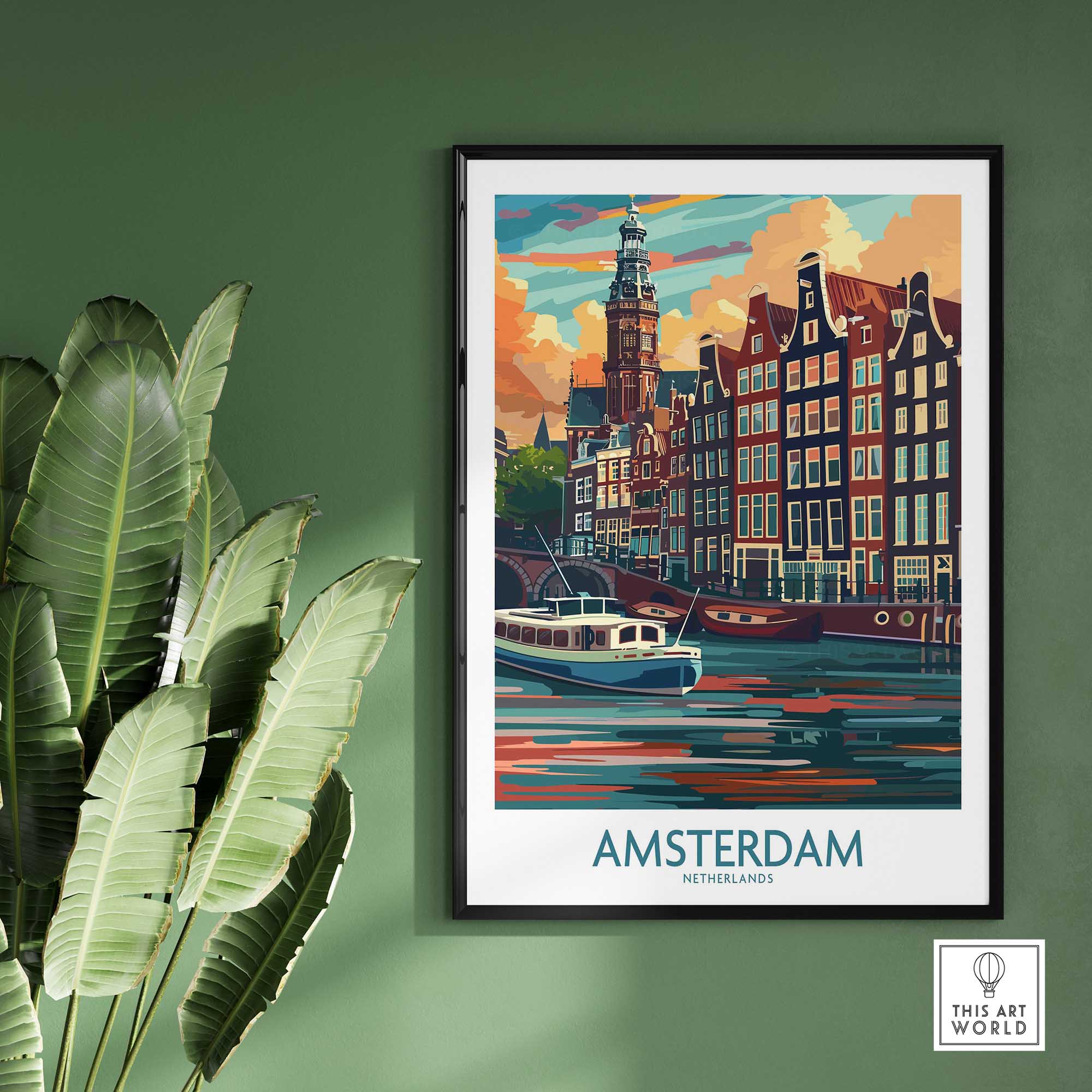 Amsterdam Netherlands Wall Art-This Art World