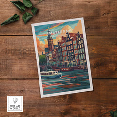 Amsterdam Poster Netherlands-This Art World