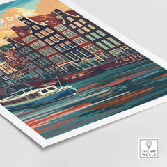 Amsterdam Poster Netherlands-This Art World