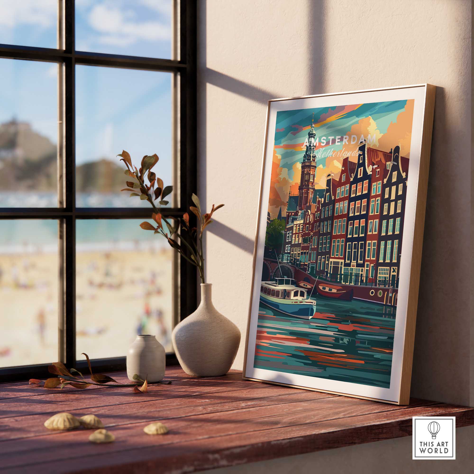 Amsterdam Poster Netherlands-This Art World