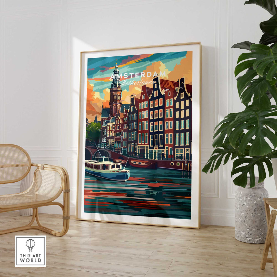Amsterdam Poster Netherlands-This Art World
