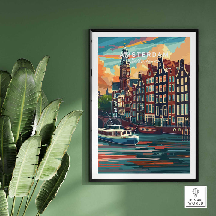 Amsterdam Poster Netherlands-This Art World