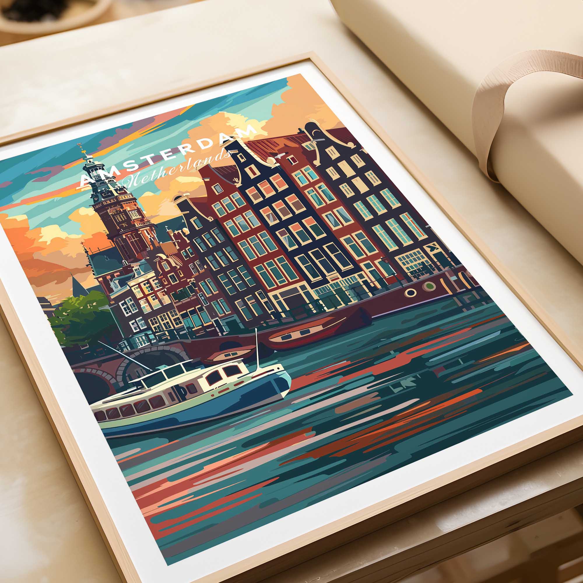 Amsterdam Poster Netherlands-This Art World