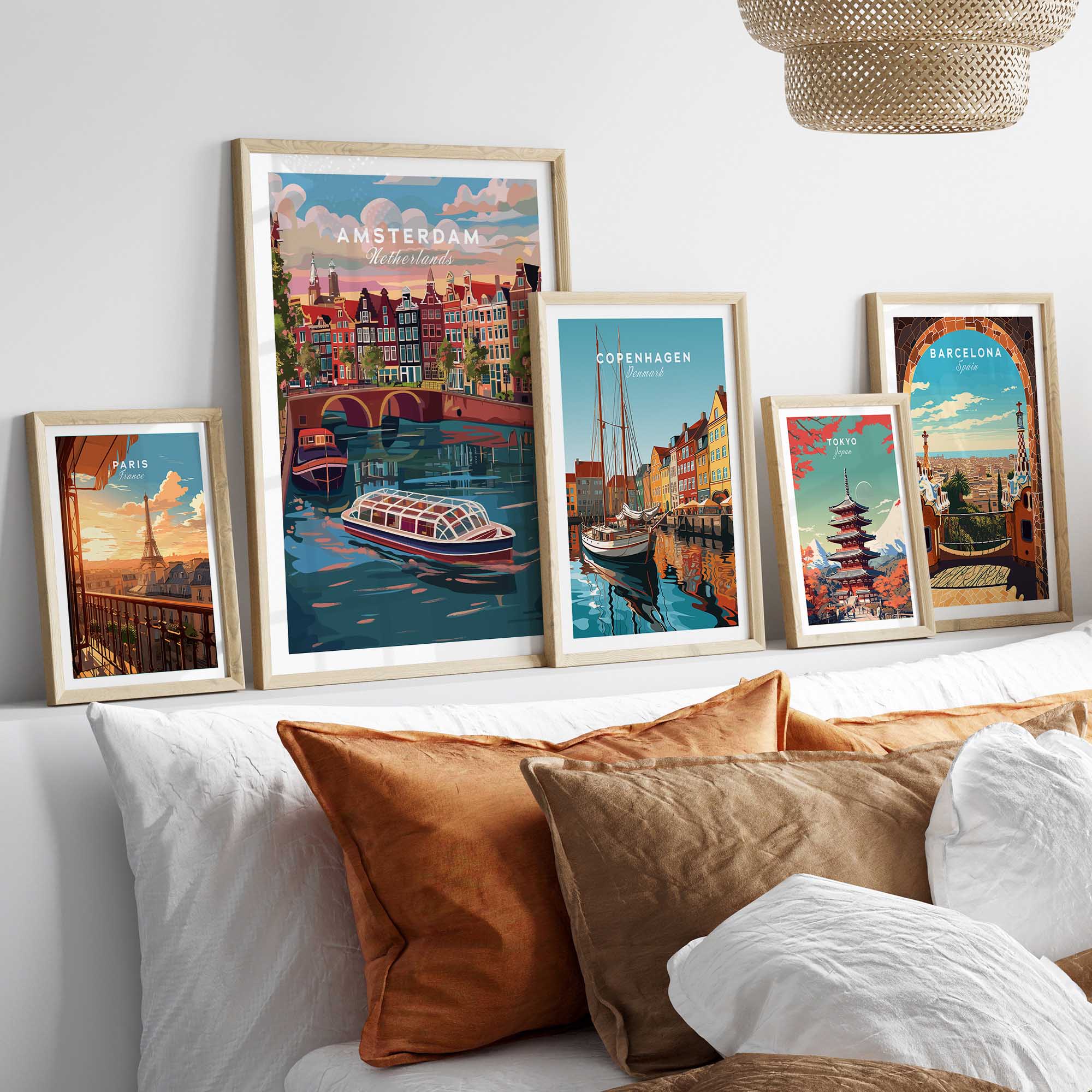 Amsterdam Travel Print-This Art World