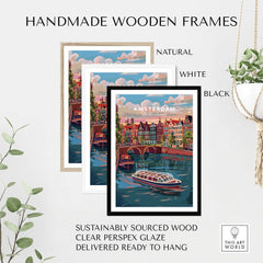 Amsterdam Travel Print-This Art World