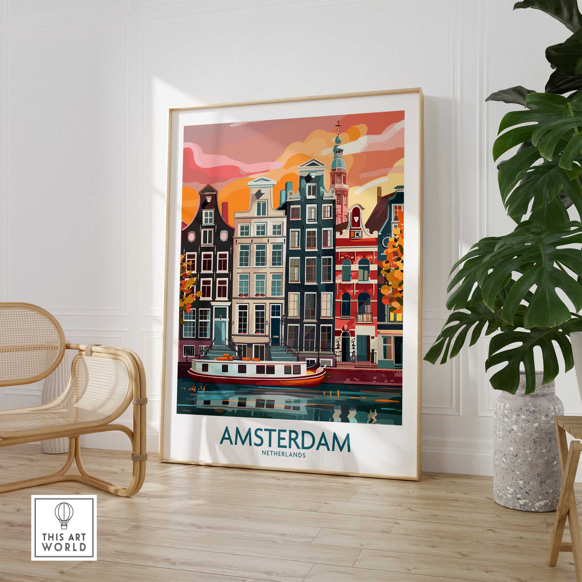Amsterdam Wall Art-This Art World