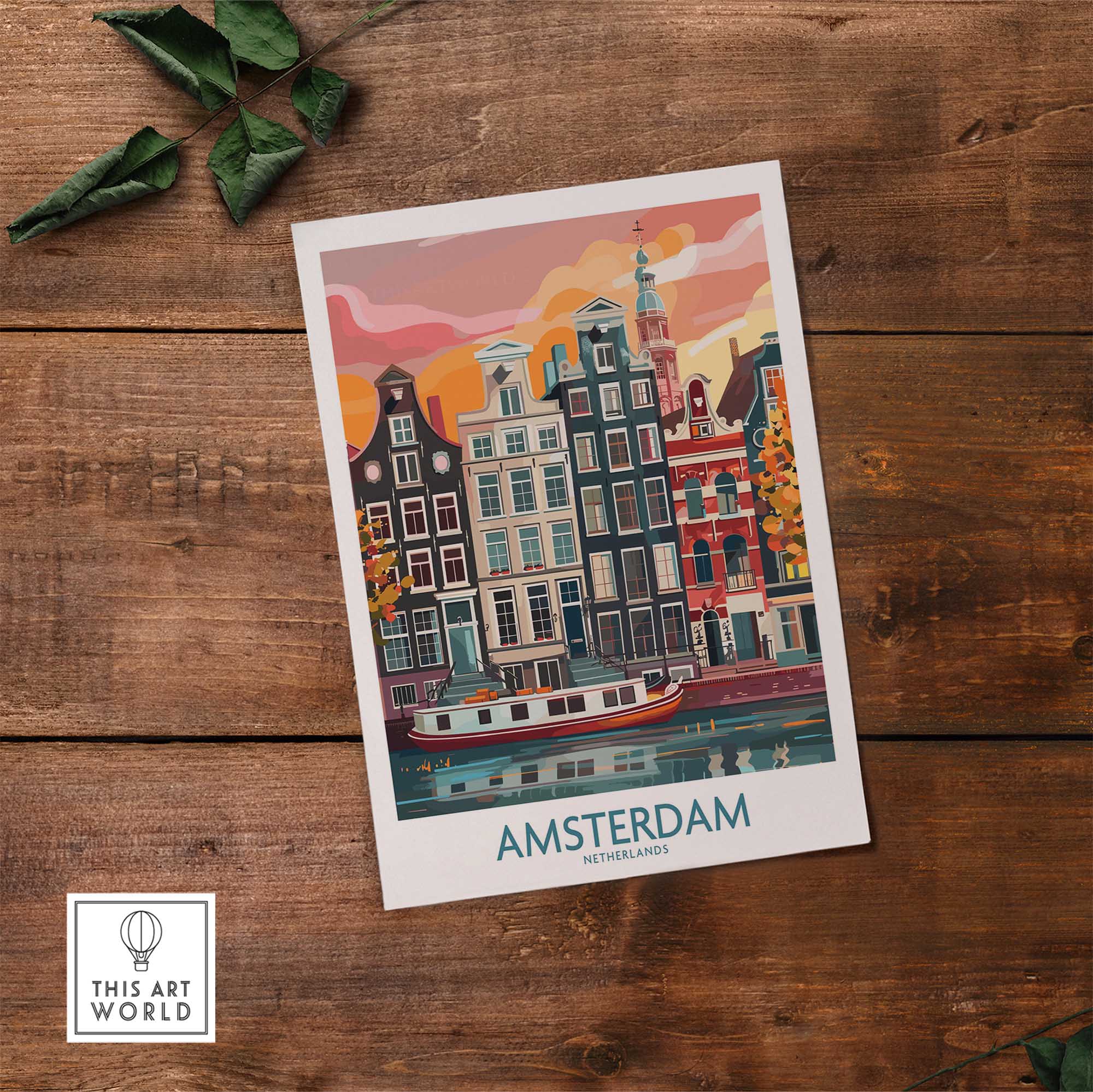 Amsterdam Wall Art-This Art World