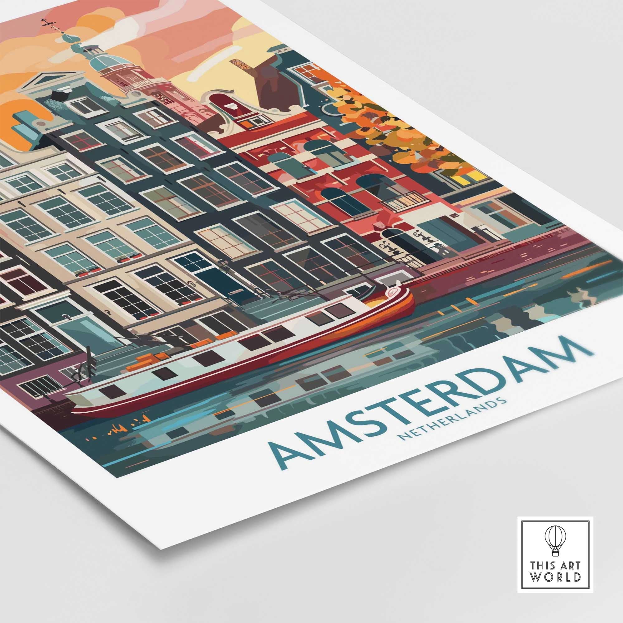 Amsterdam Wall Art-This Art World